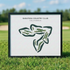 Saratoga Country Club, California - Printed Golf Course
