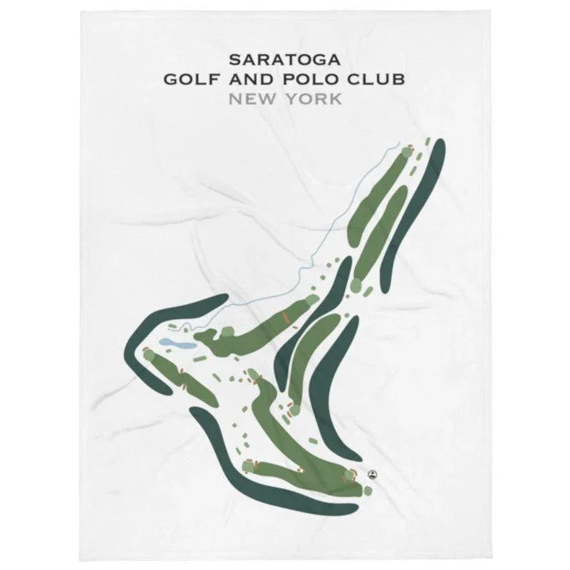 Saratoga Golf & Polo Club, New York - Printed Golf Course