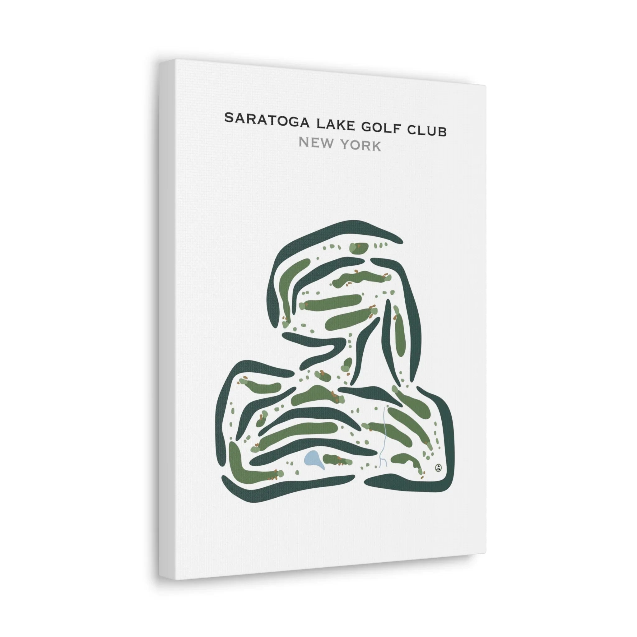 Saratoga Lake Golf Club, New York - Printed Golf Courses