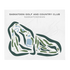 Saskatoon Golf and Country Club, Saskatchewan - Printed Golf Courses