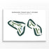 Sassamon Trace Golf Course, Massachusetts - Printed Golf Courses