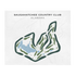 Saugahatchee Country Club, Alabama - Printed Golf Courses