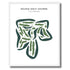 Saukie Golf Course, Illinois - Printed Golf Courses