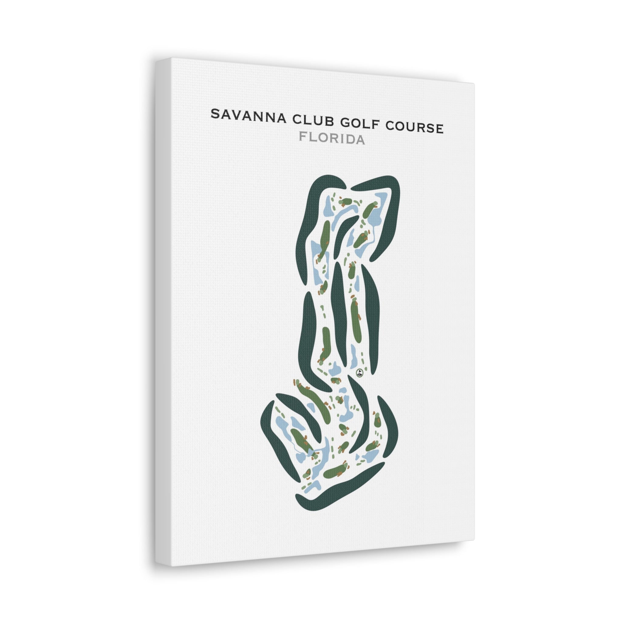 Savanna Club Golf Course, Florida - Printed Golf Courses