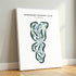 Sawgrass Country Club, Florida - Printed Golf Courses