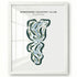 Sawgrass Country Club, Florida - Printed Golf Courses