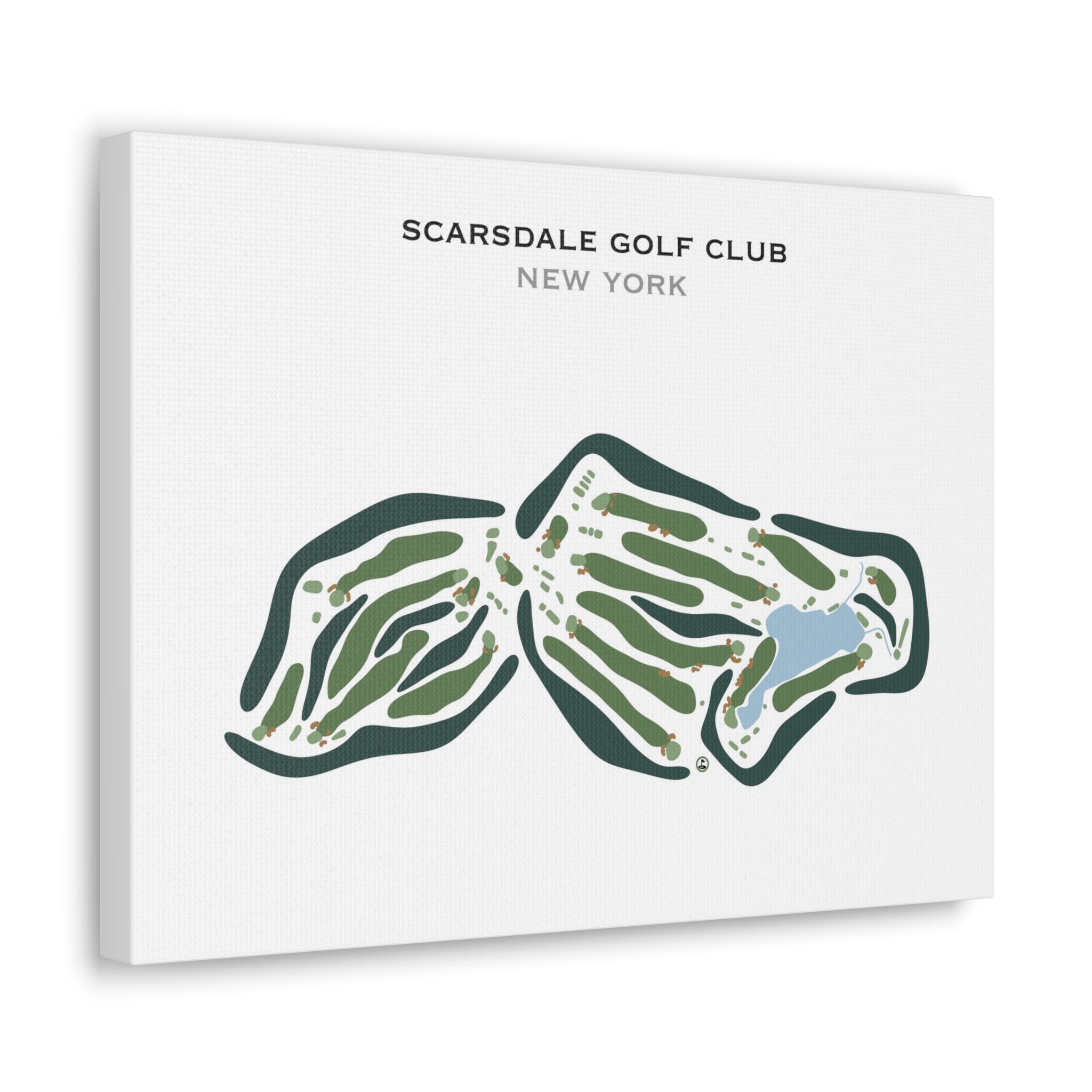 Scarsdale Golf Club, New York - Printed Golf Courses