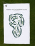Scenic Hills Country Club, Florida - Printed Golf Courses