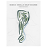 Scenic Knolls Golf Course, Nebraska - Printed Golf Courses