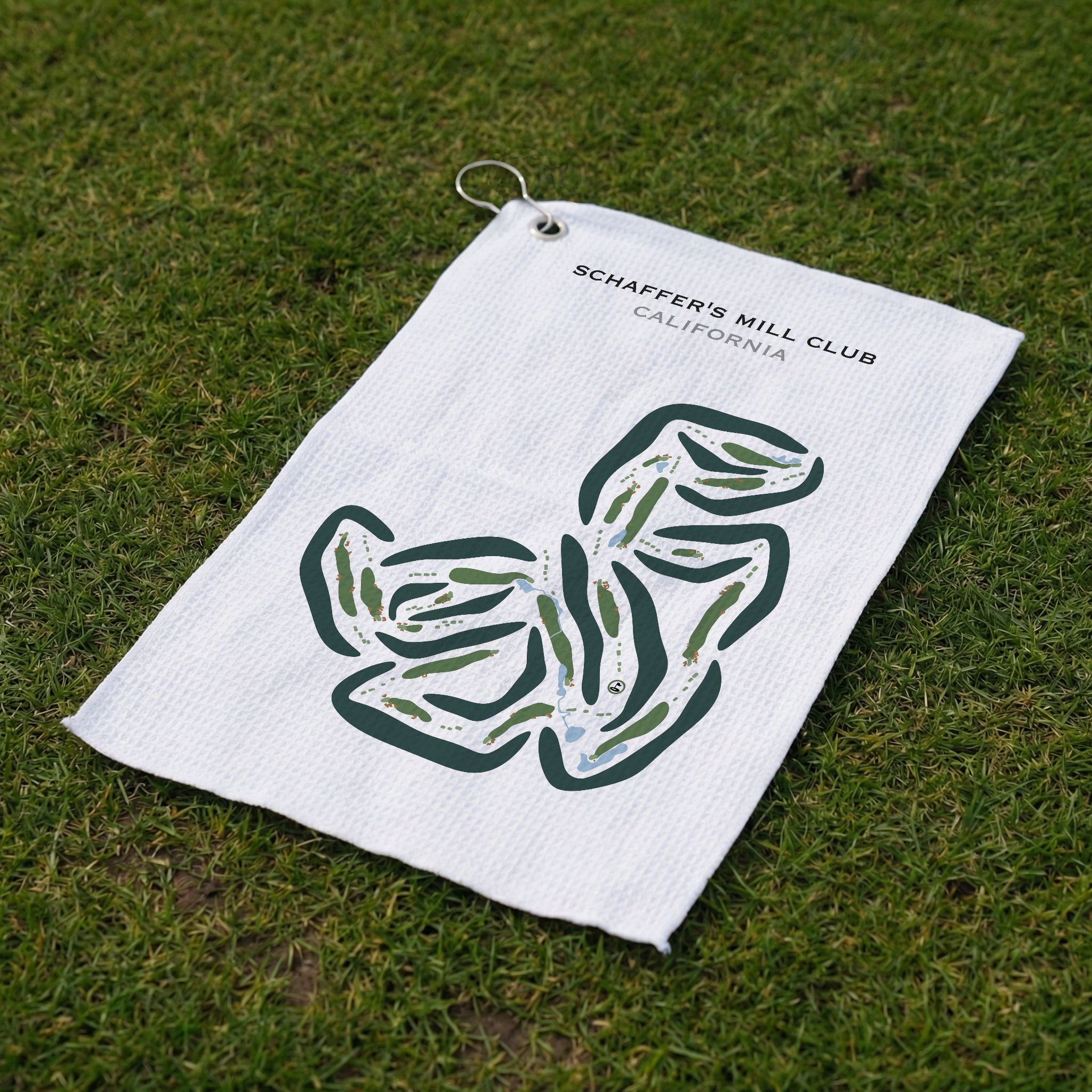 Schaffer's Mill Golf Club, California - Printed Golf Courses