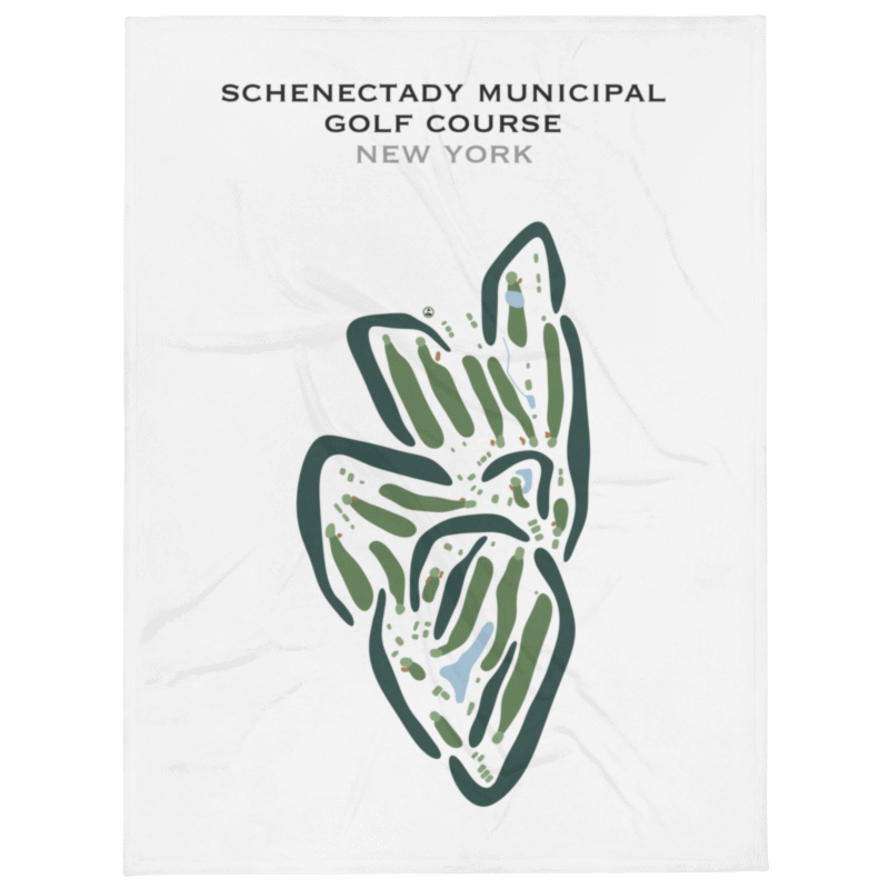 Schenectady Municipal Golf Course, New York - Printed Golf Courses