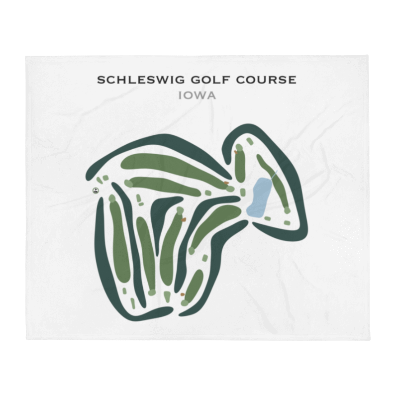 Schleswig Golf Course, Iowa - Printed Golf Courses