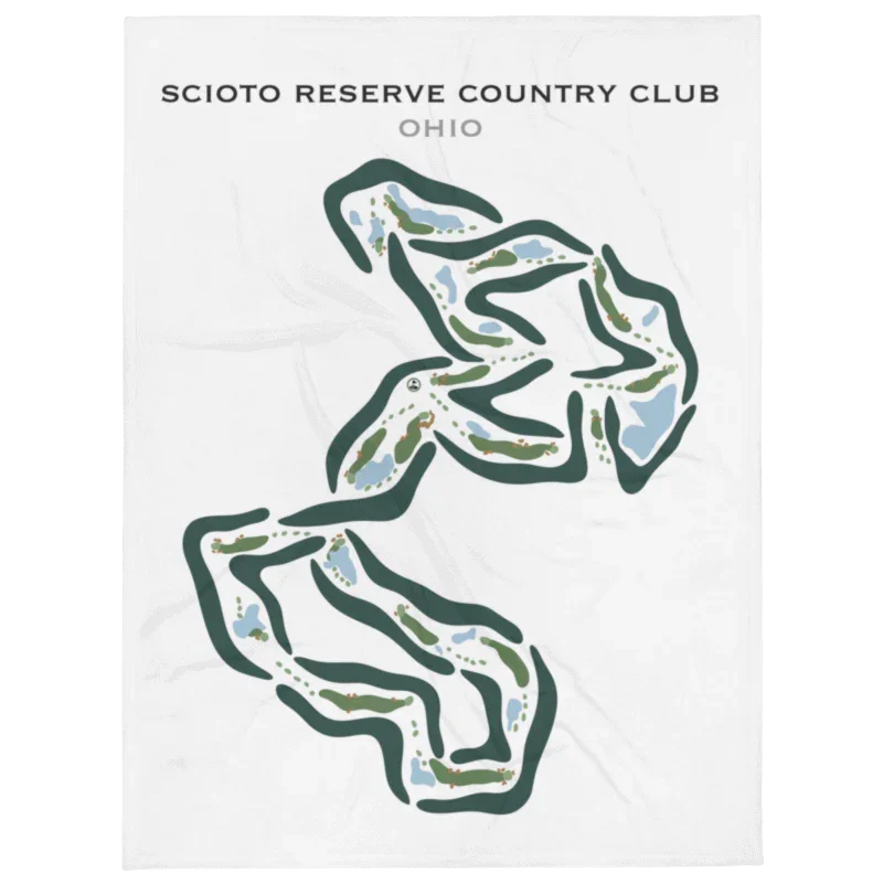 Scioto Reserve, Ohio - Printed Golf Courses