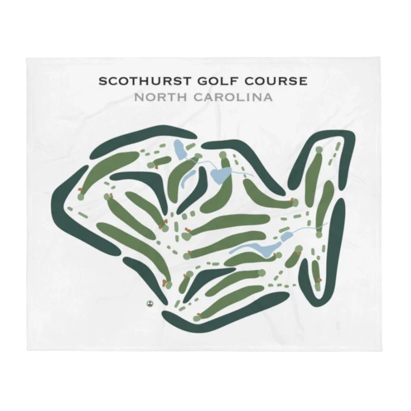 Scothurst Golf Course, North Carolina - Printed Golf Courses