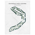 Scotsdale Golf Course, Arkansas - Printed Golf Course