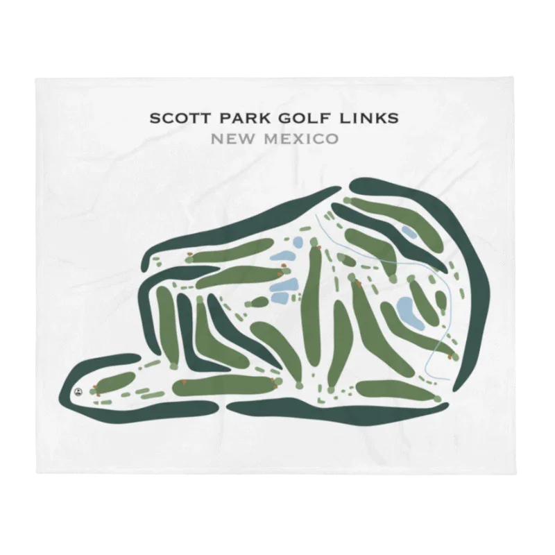 Scott Park Golf Links, New Mexico - Printed Golf Courses