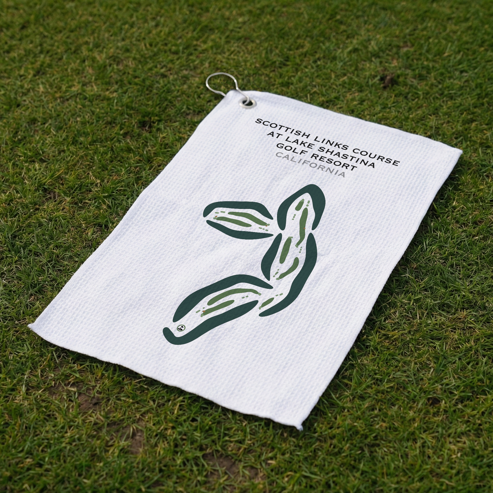 Scottish Links at Lake Shastina Golf Resort, California - Printed Golf Courses