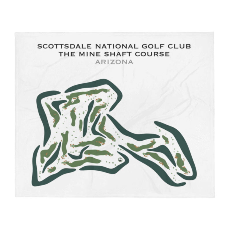 Scottsdale National Golf Club - The Mine Shaft Course, Arizona - Printed Golf Courses