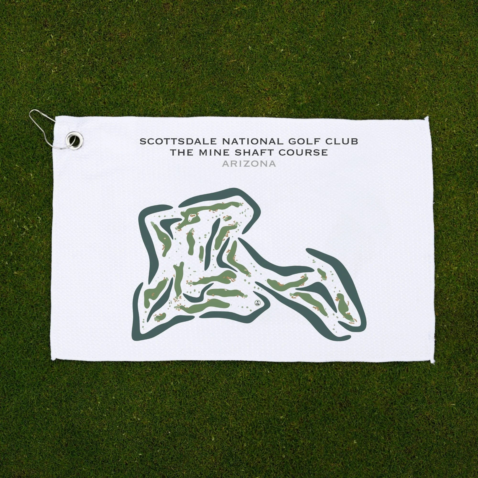 Scottsdale National Golf Club - The Mine Shaft Course, Arizona - Printed Golf Courses