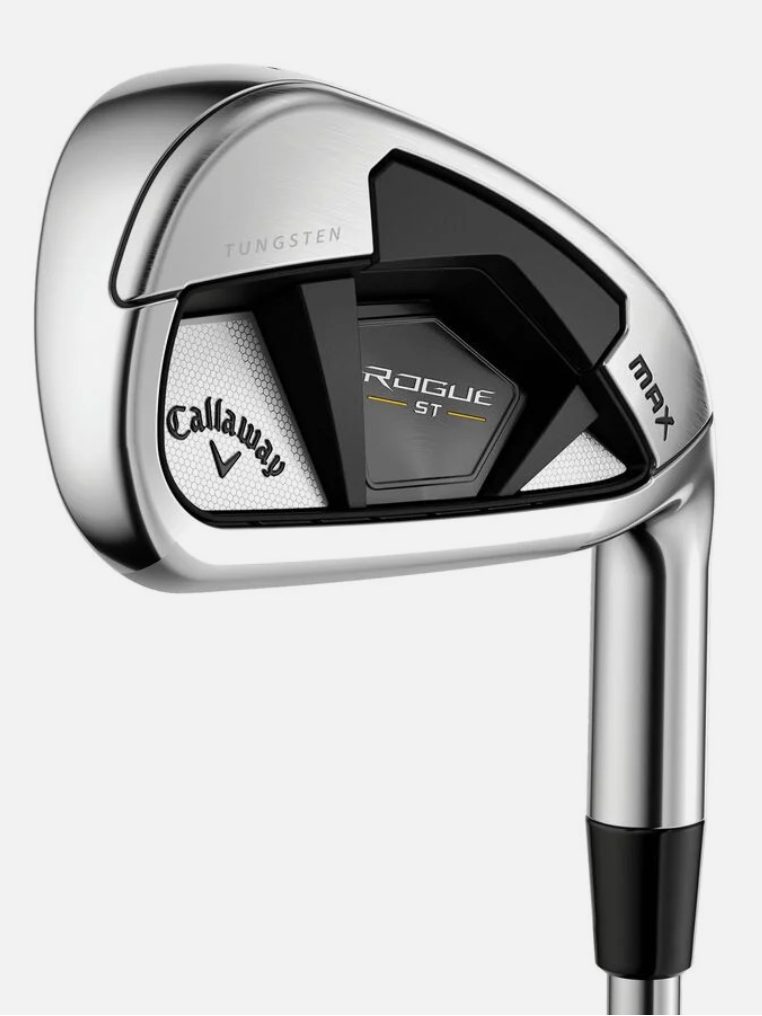 Callaway NEW Rogue ST Max Combo Set 4H, 5H, 6-PW, AW Graphite Regular Flex