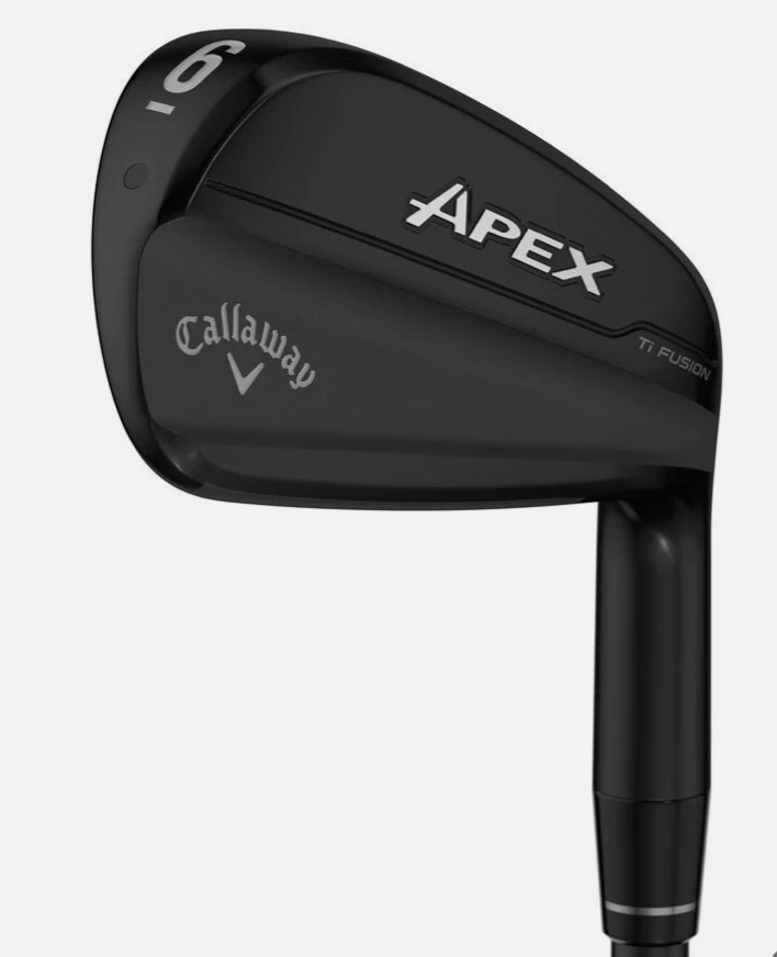 Callaway Apex Ti Fusion Black Iron Set 4-PW Steel Stiff Flex Standard (Used)