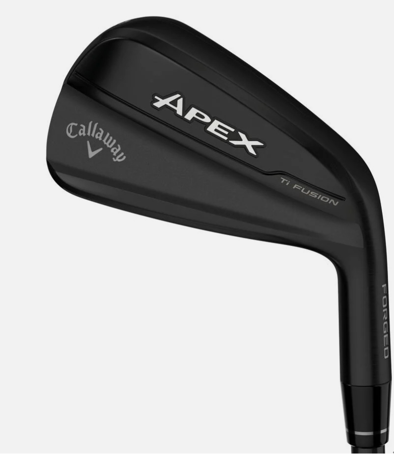 Callaway Apex Ti Fusion Black Iron Set 4-PW Steel Stiff Flex Standard (Used)