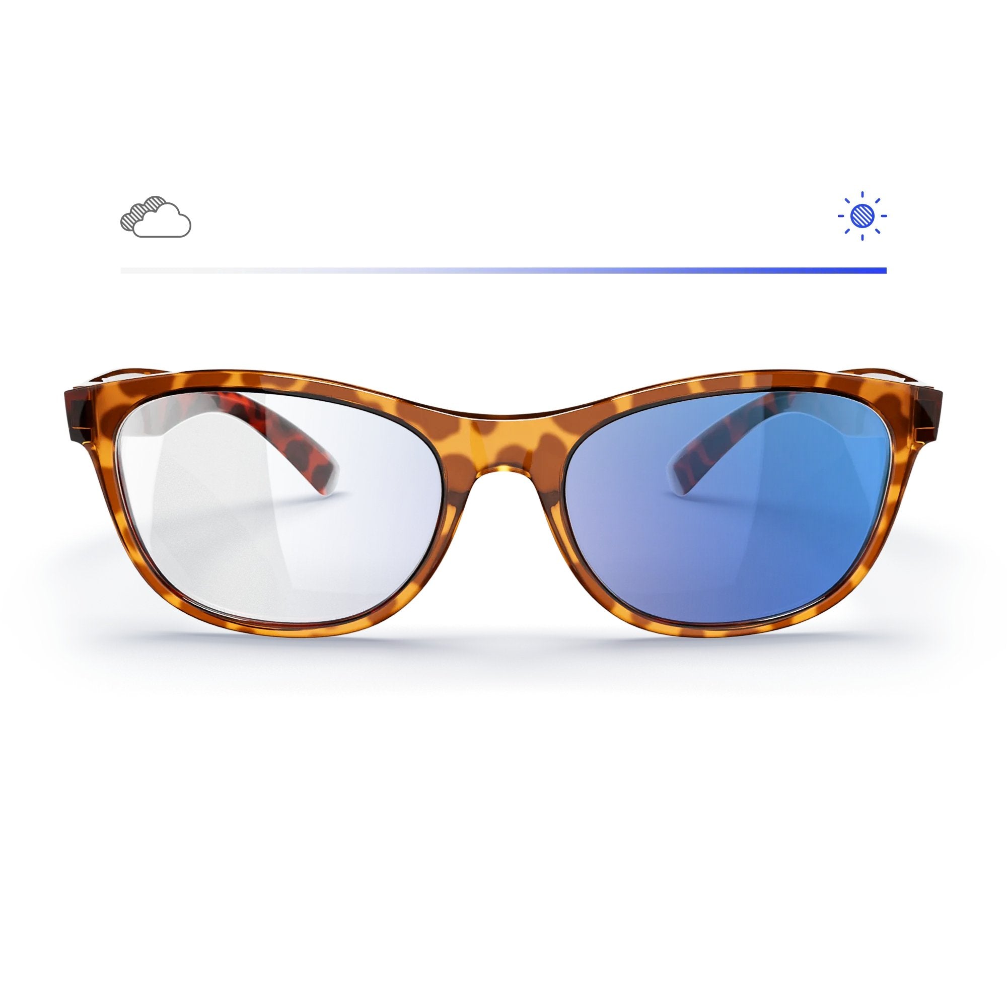 Tortoise Seafarer Prescription Transitions® Colors