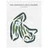 Sea Mountain Golf Course, Alaska - Printed Golf Courses