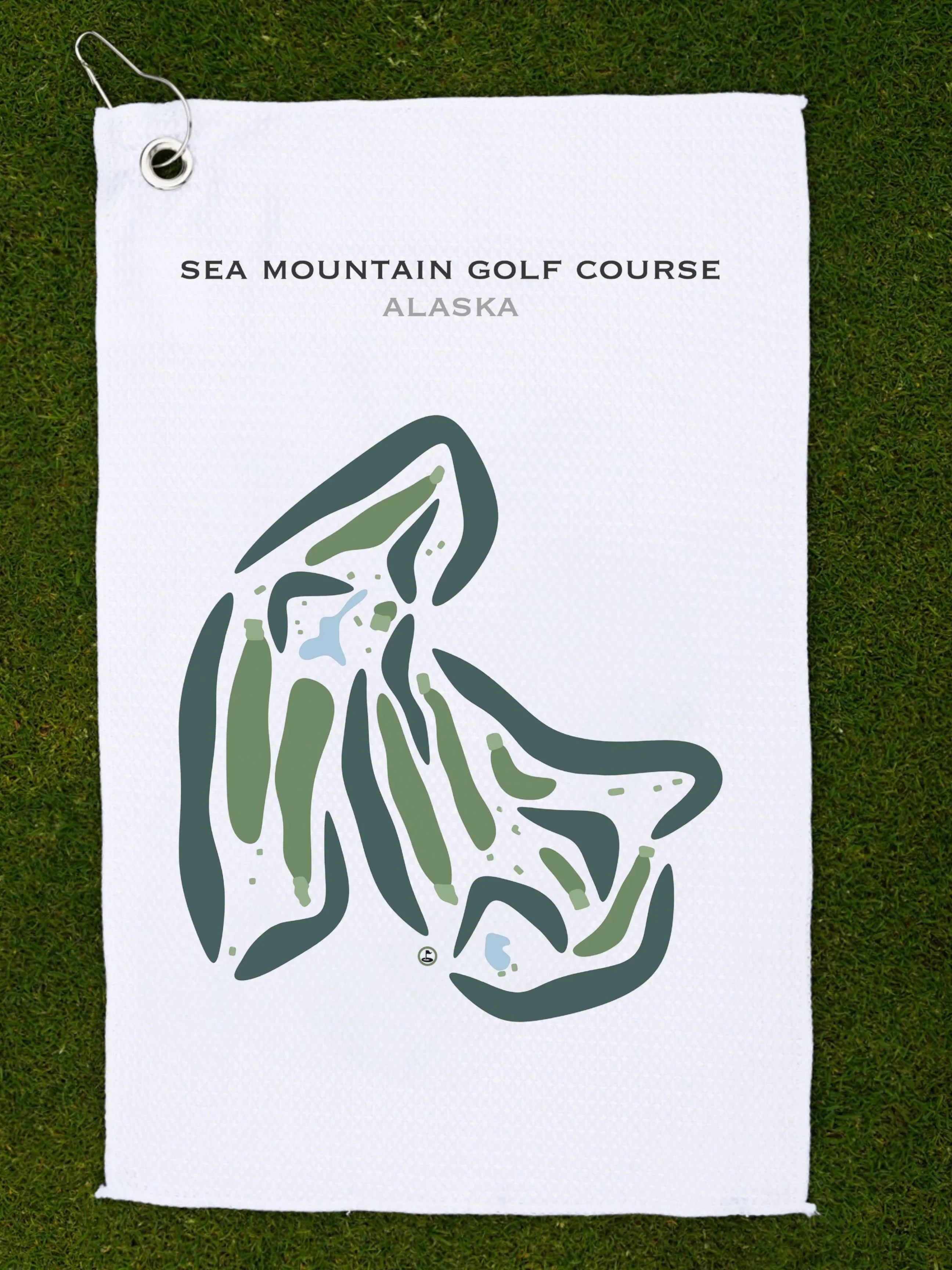 Sea Mountain Golf Course, Alaska - Printed Golf Courses