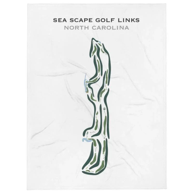 Sea Scape Golf Links, North Carolina - Printed Golf Courses