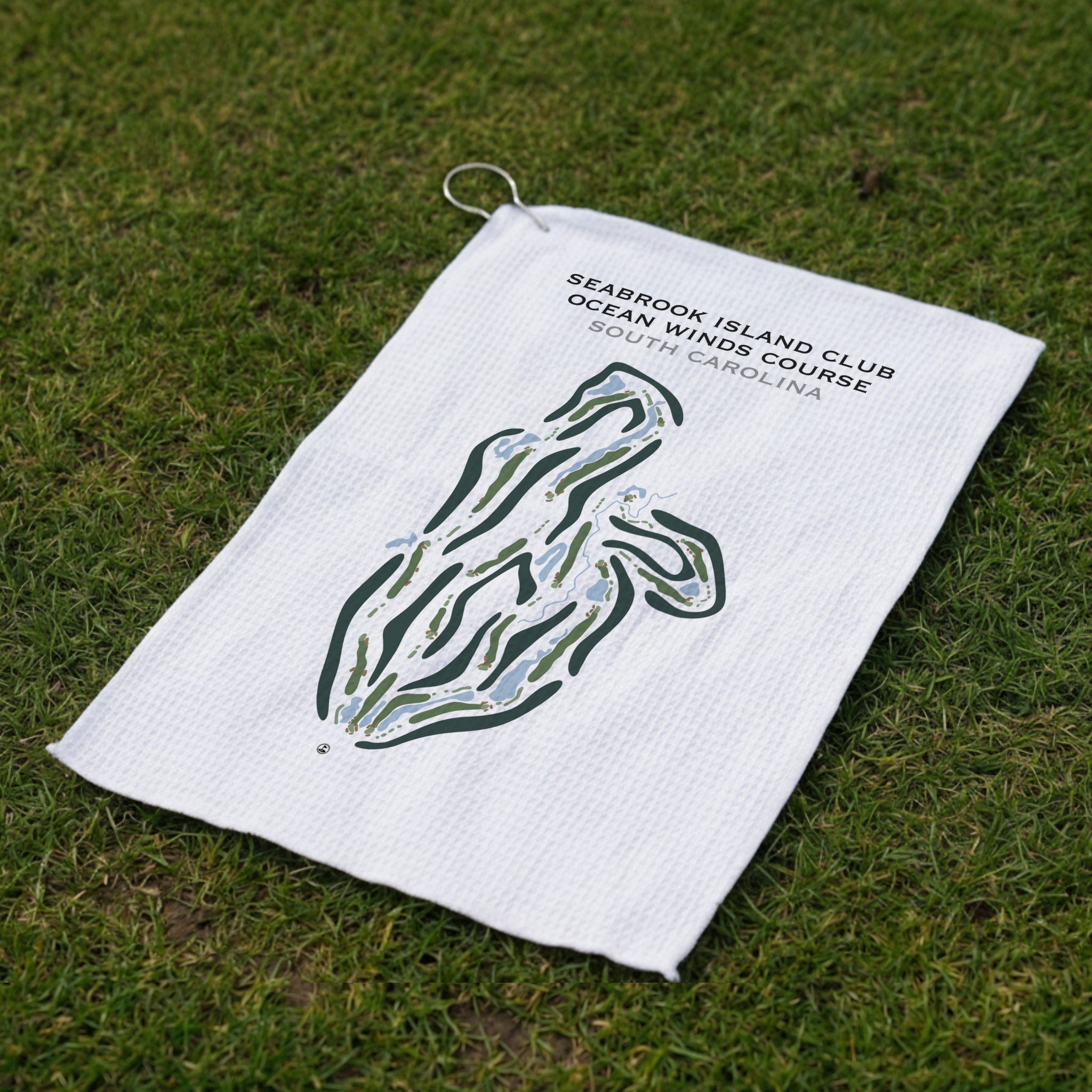 Seabrook Island Club, Ocean Winds Course, South Carolina - Printed Golf Course
