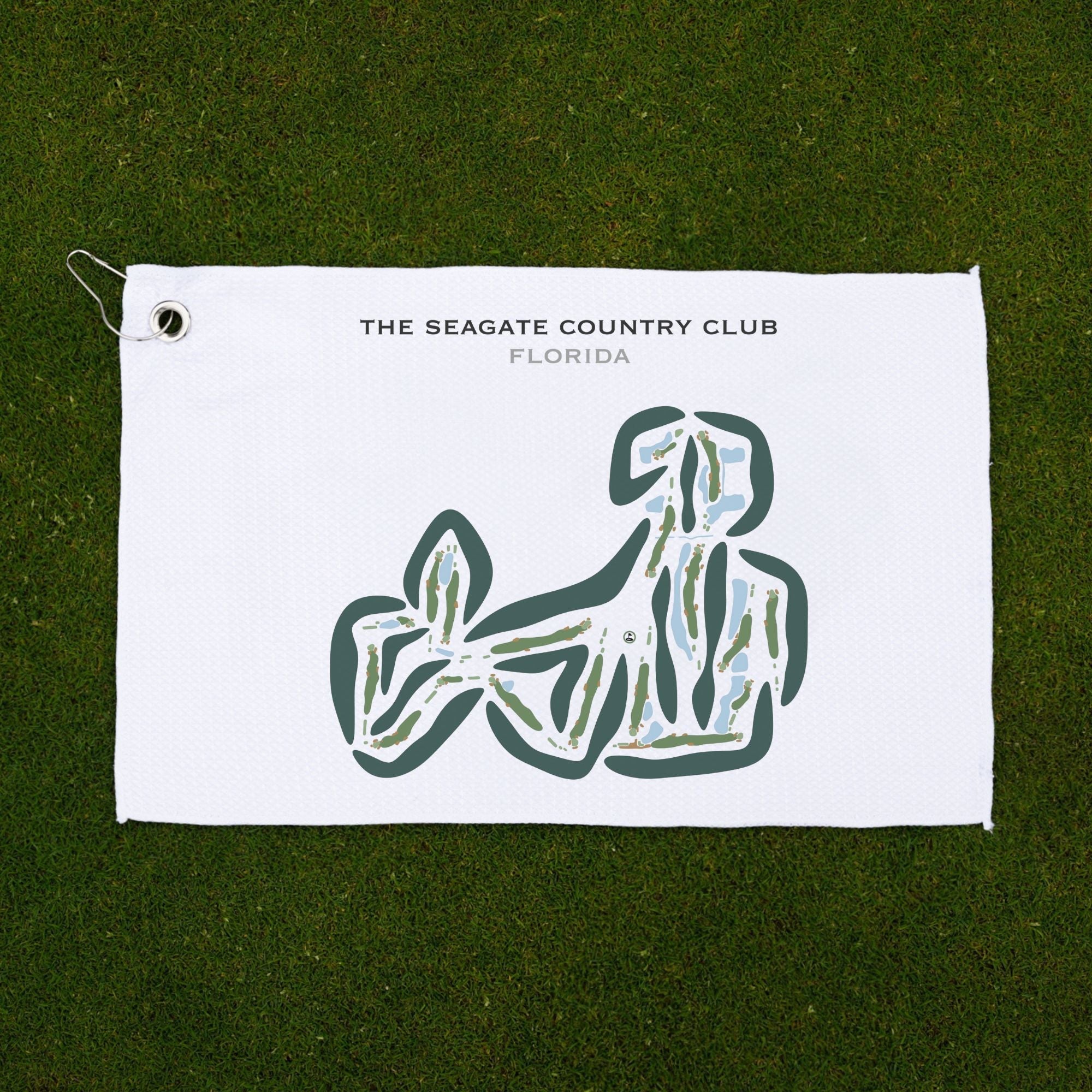 Seagate Country Club, Florida - Printed Golf Courses