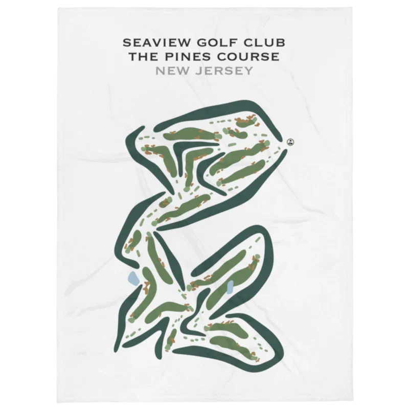 Seaview - The Pines Course, New Jersey - Printed Golf Courses