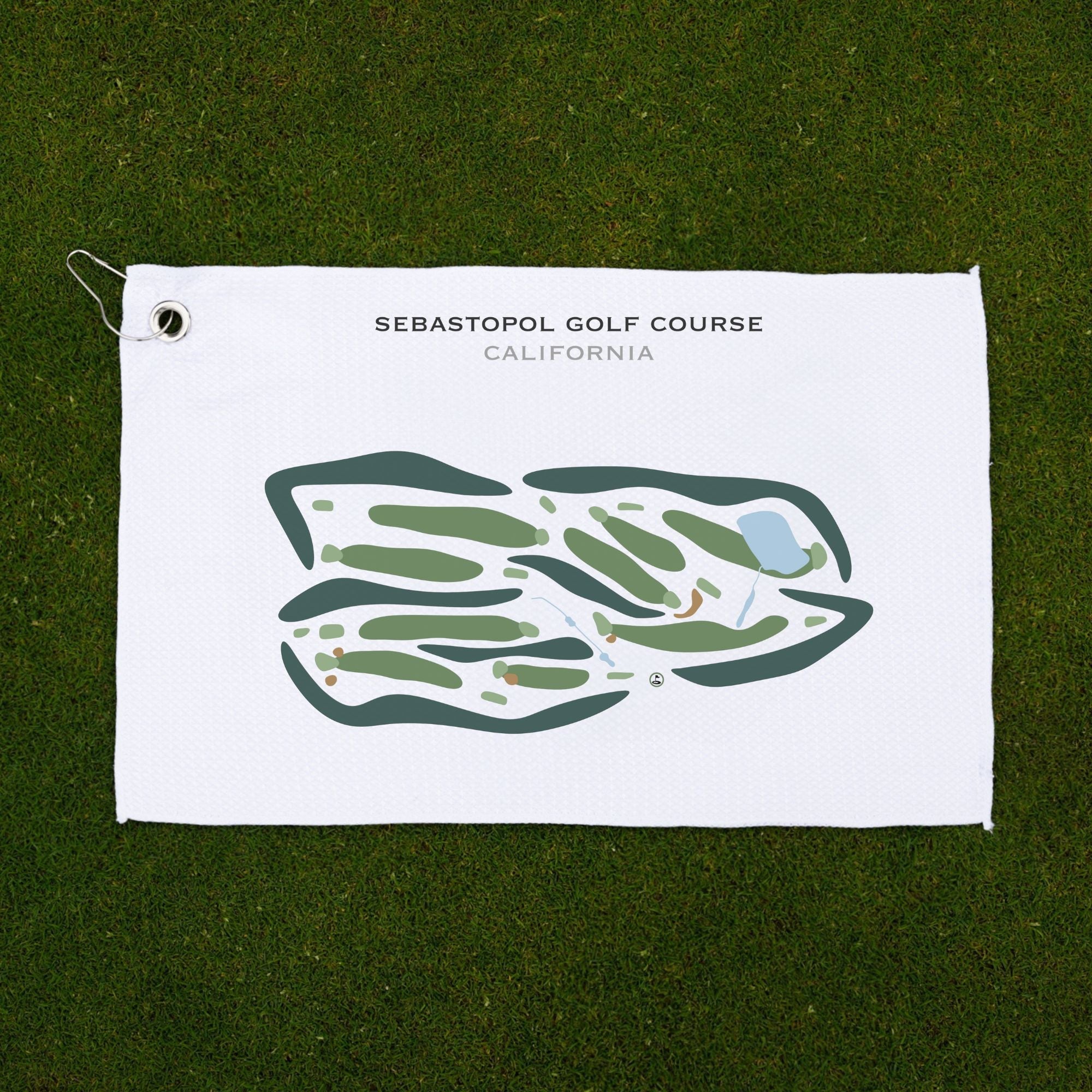 Sebastopol Golf Course, California - Printed Golf Courses