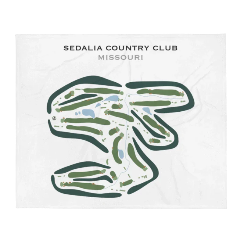 Sedalia Country Club, Missouri - Printed Golf Courses