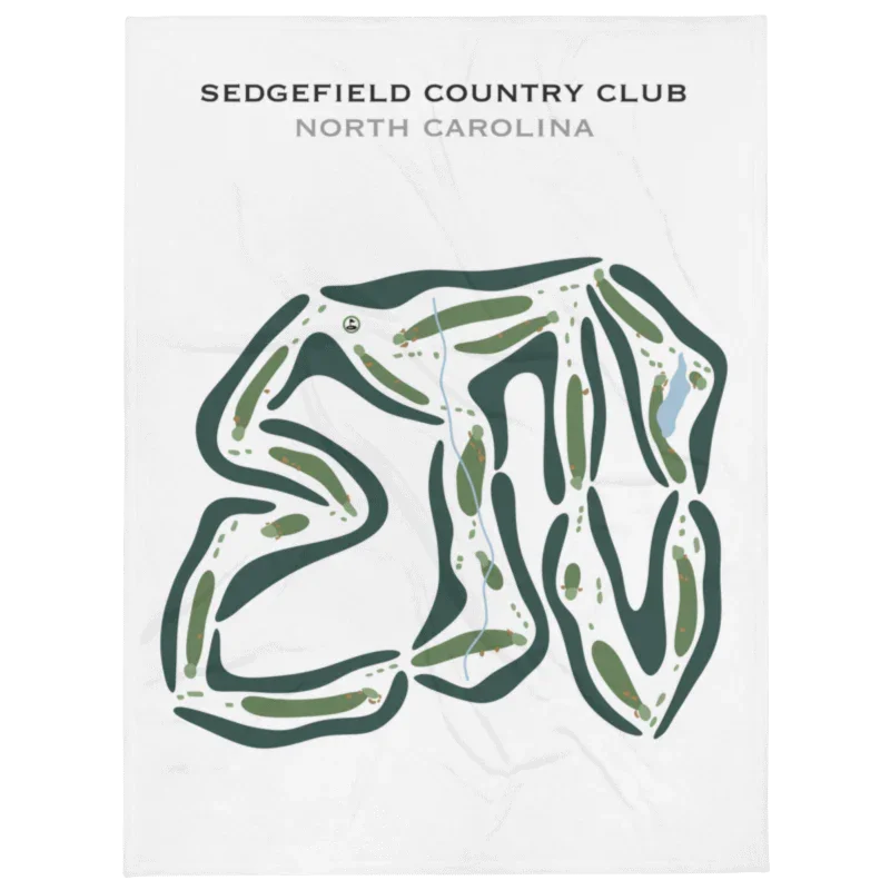 Sedgefield Country Club, North Carolina - Printed Golf Courses