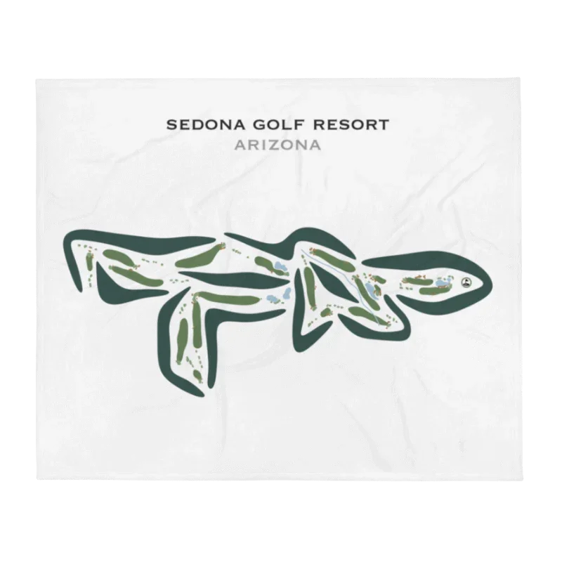 Sedona Golf Resort, Arizona - Printed Golf Courses