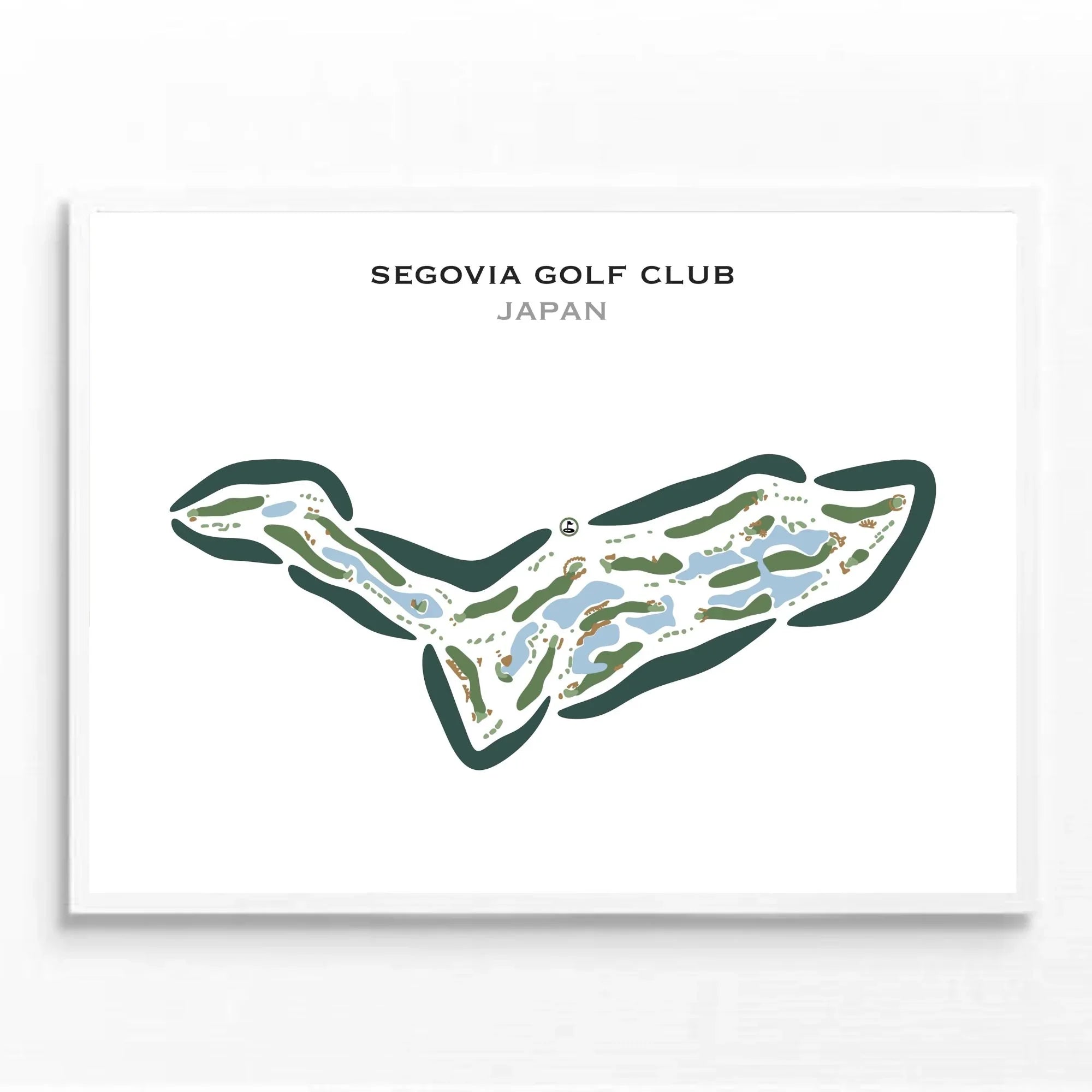 Segovia Golf Club, Japan - Printed Golf Courses