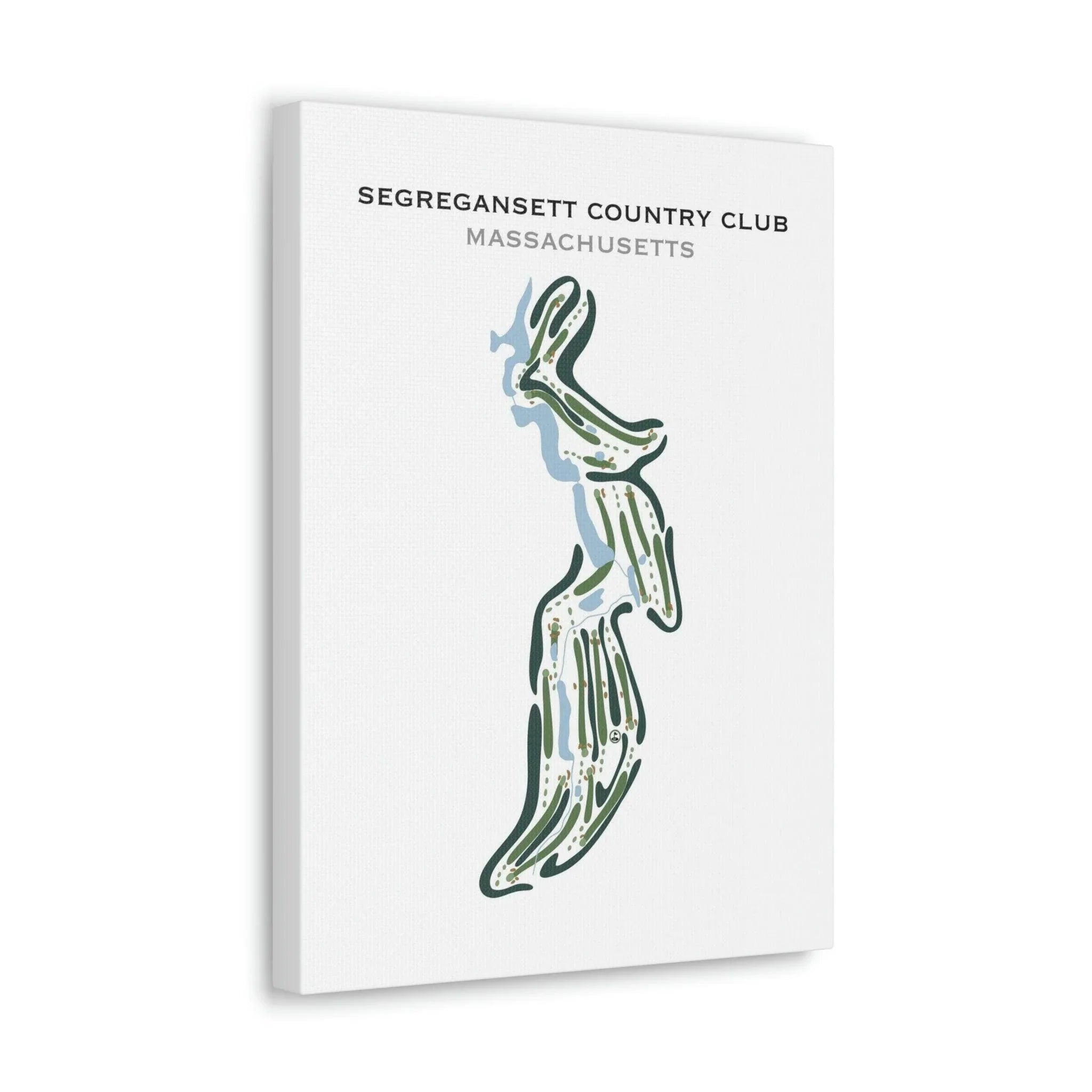Segregansett Country Club, Massachusetts - Printed Golf Courses