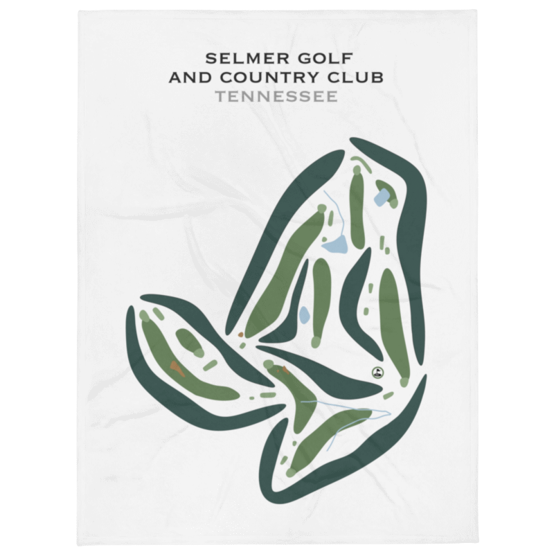 Selmer Golf & Country Club, Tennessee - Printed Golf Courses
