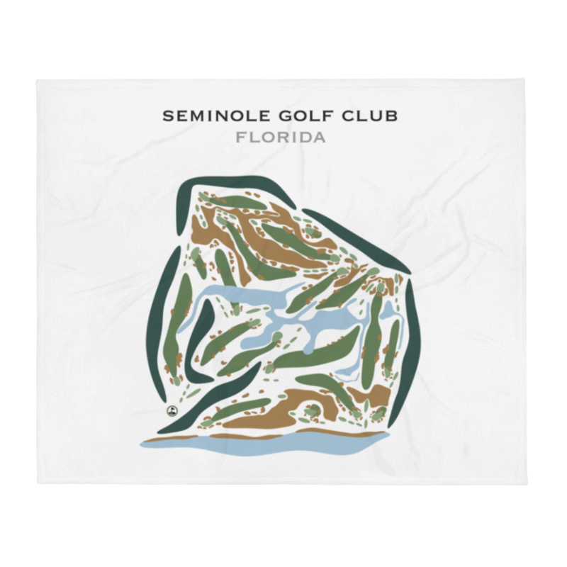Seminole Golf Club, Florida (Landscape) - Printed Golf Courses
