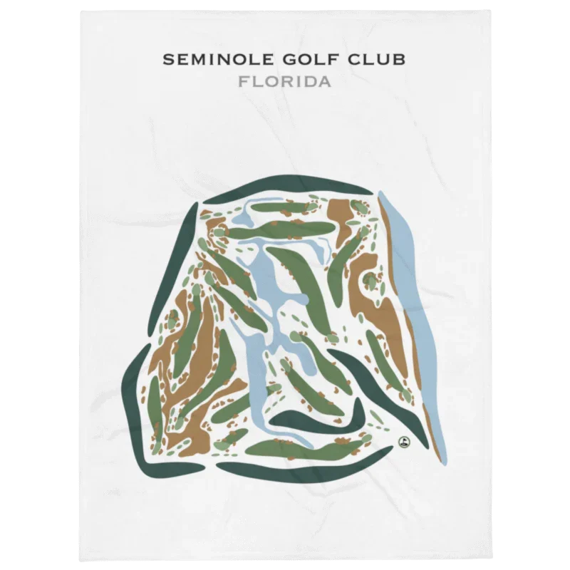 Seminole Golf Club, Florida - Printed Golf Courses
