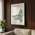 Sequoyah Country Club, California - Printed Golf Course