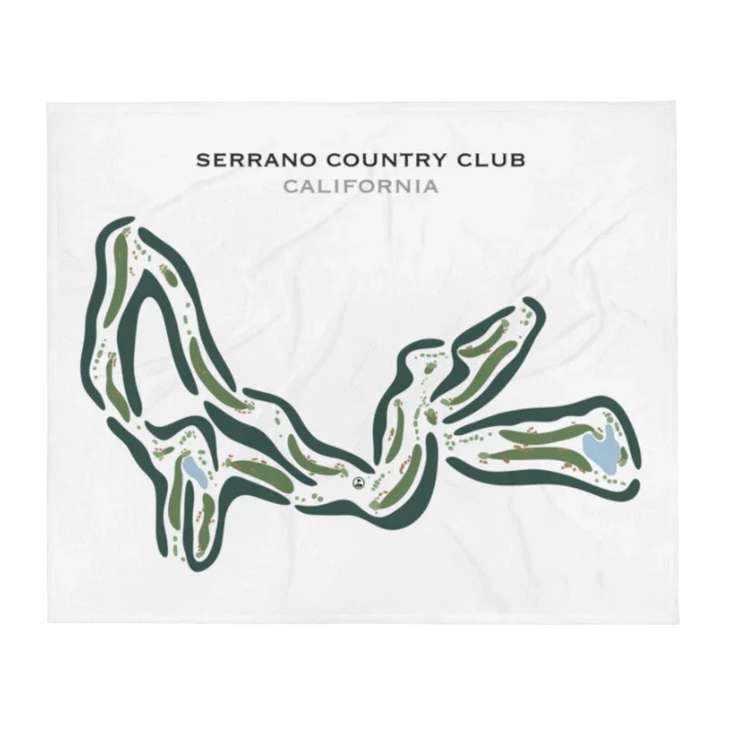 Serrano Country Club, California - Printed Golf Courses
