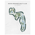 Seven Bridges Golf Club, Illinois - Printed Golf Courses
