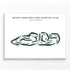 Seven Lakes Golf & Country Club, California - Printed Golf Courses