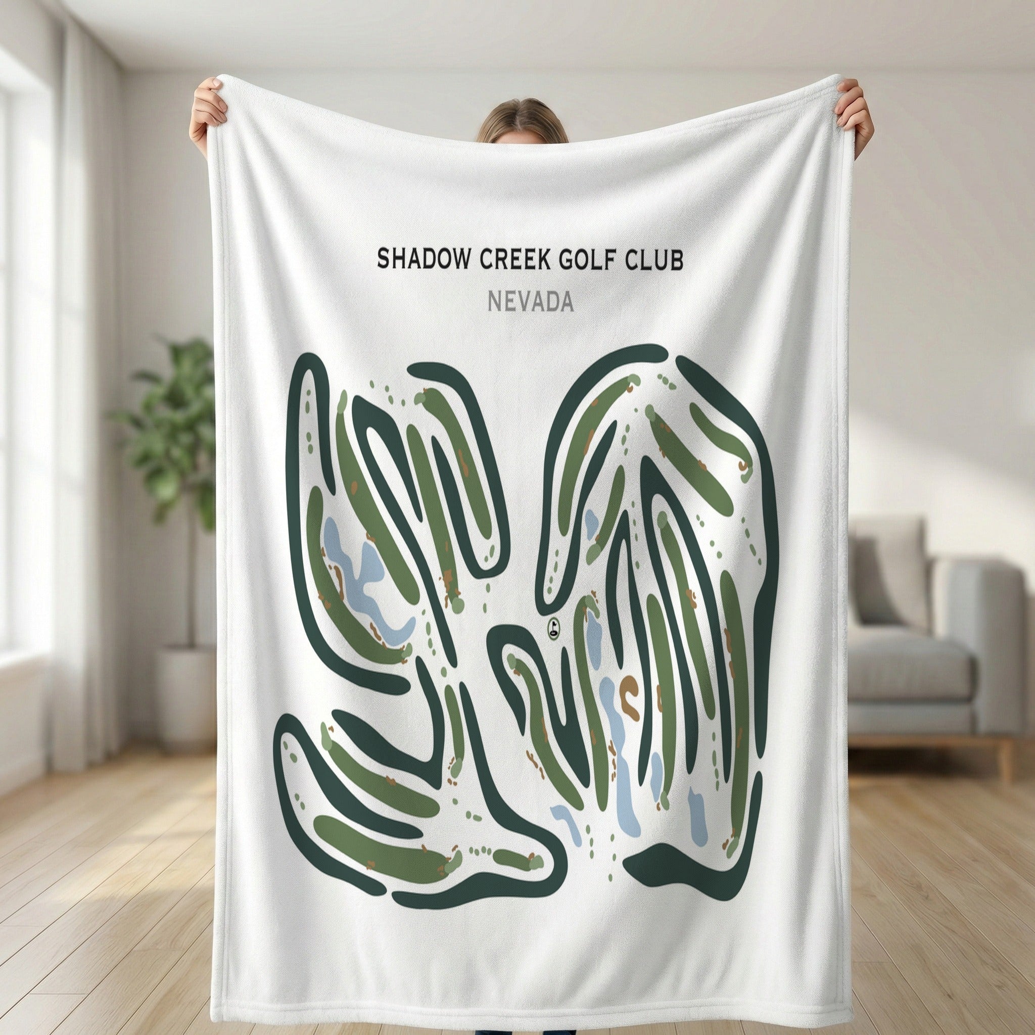Shadow Creek Golf Course, Nevada - Printed Golf Courses