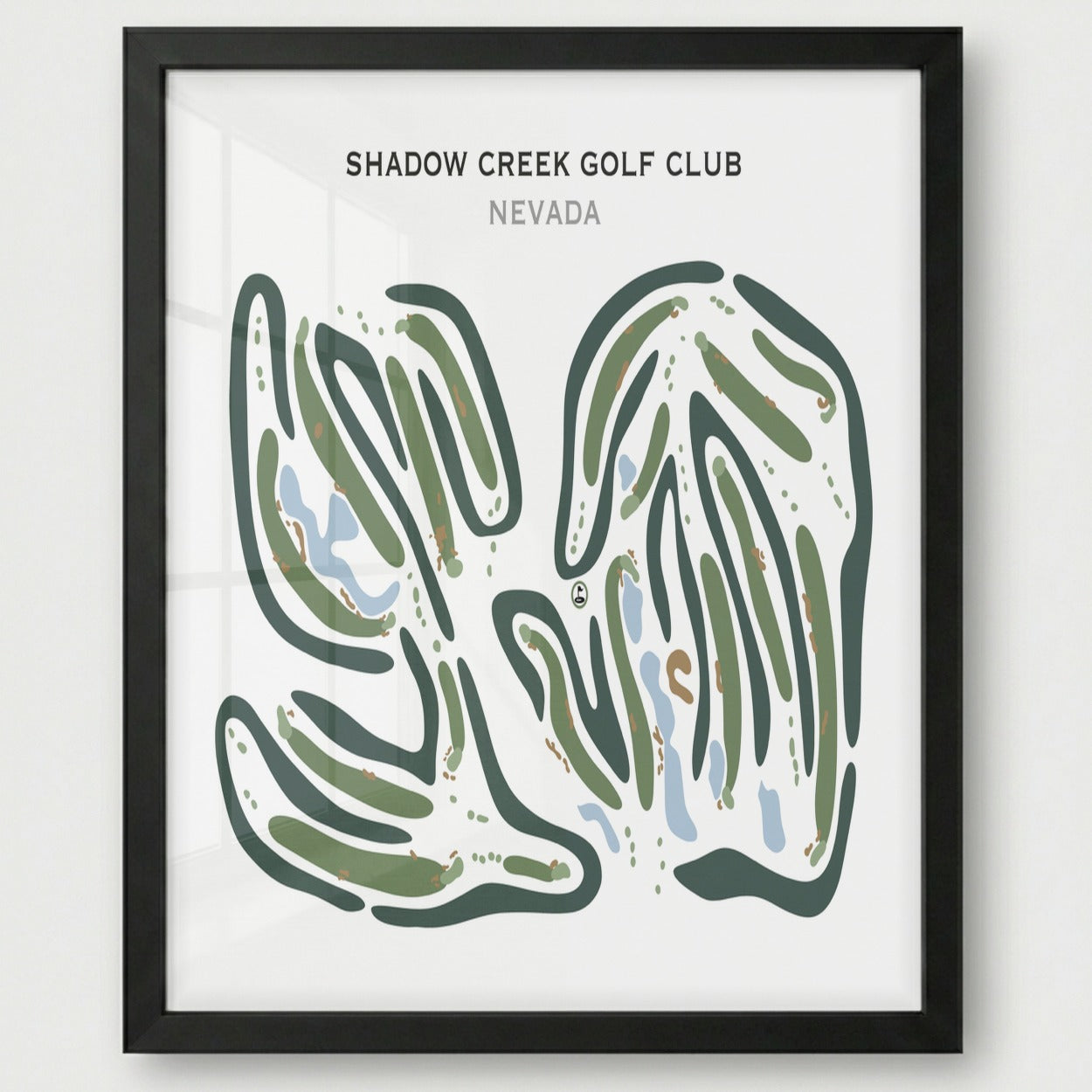 Shadow Creek Golf Course, Nevada - Printed Golf Courses