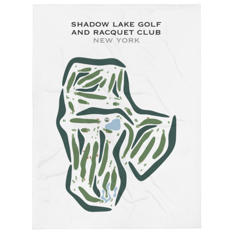 Shadow Lake Golf & Racquet Club, New York - Printed Golf Courses