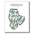 Shadow Lake Golf & Racquet Club, New York - Printed Golf Courses